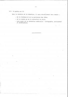 Présentation des cours de perfectionnement et du concours