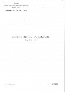 Présentation des cours de perfectionnement et du concours