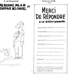 Maquette de dépliant de l'opération "Pic de pollution"