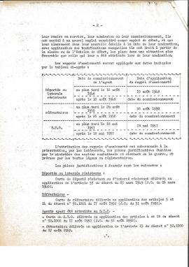 Circulaire général n°87