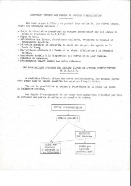 École d'exploitation