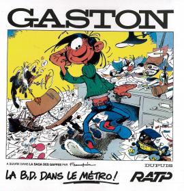 Affiche pour l'animation "La BD dans le métro"