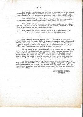 Circulaire général n°87