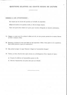 Présentation des cours de perfectionnement et du concours