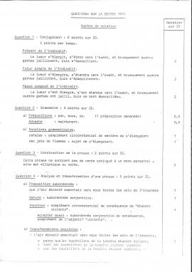 Présentation des cours de perfectionnement et du concours