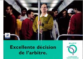 Affiche éditée lors de la Coupe du Monde de 1998