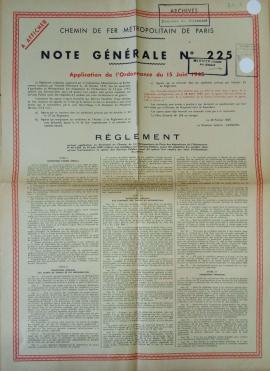 CMP, application de l'Ordonnance du 15 juin 1945