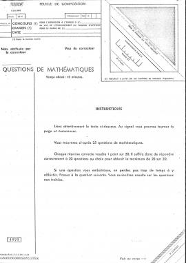 Présentation des cours de perfectionnement et du concours