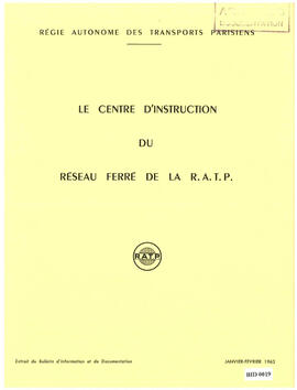 Janvier - Février 1963 (extrait)