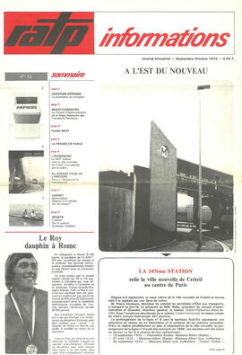 Septembre - Octobre 1974 (n°12)