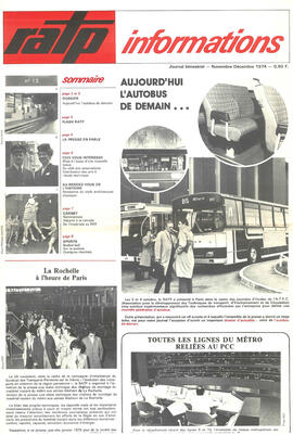 Novembre - Décembre 1974 (n°13)